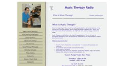 Desktop Screenshot of musictherapyradio.com